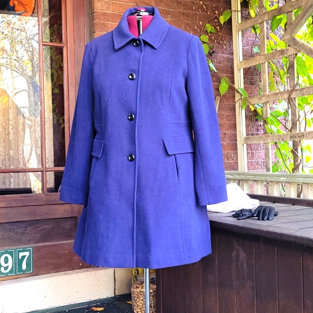 Larry Levine Wool Blend Coat XL
